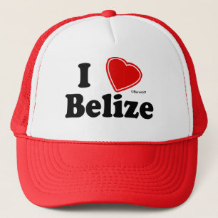 Boné Eu amo Belize