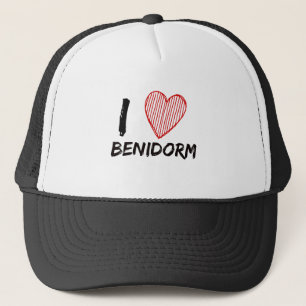 Boné Eu amo Benidorm
