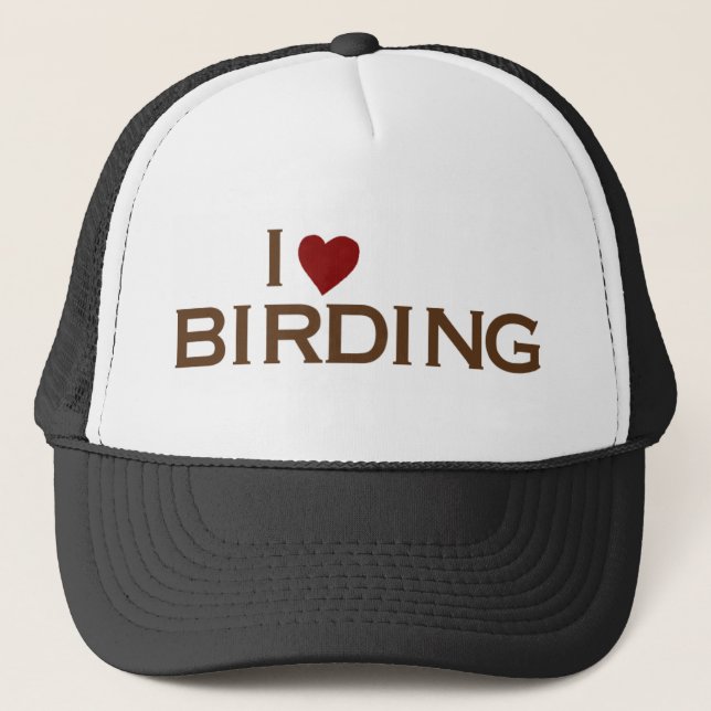 Boné Eu amo Birding (Frente)