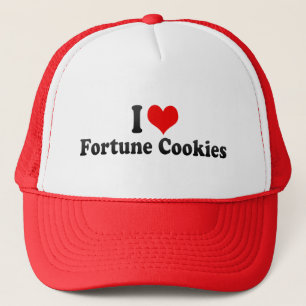 Boné Eu amo biscoitos de fortuna