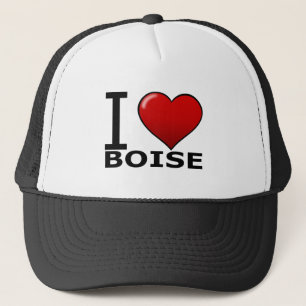 BONÉ EU AMO BOISE, IDENTIFICAÇÃO - IDAHO