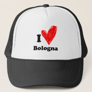 Boné Eu amo Bolonha