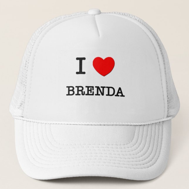 Boné Eu amo Brenda (Frente)