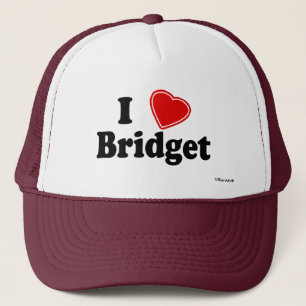 Boné Eu amo Bridget
