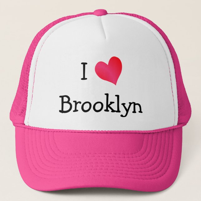 Boné Eu Amo Brooklyn (Frente)