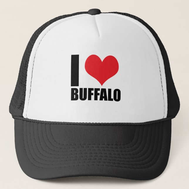 Boné Eu amo Buffalo (Frente)