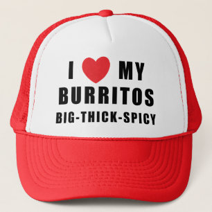 Boné Eu amo Burritos