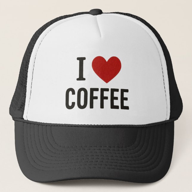 Boné Eu Amo Café Cap. (Frente)