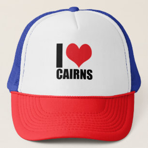 Boné Eu amo Cairns