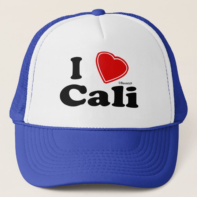 Boné Eu amo Cali (Frente)