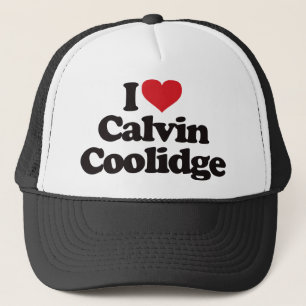Boné Eu amo Calvin Coolidge