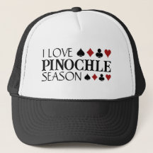 Eu Amo Camiseta Temporada de Pinochle e Naipes