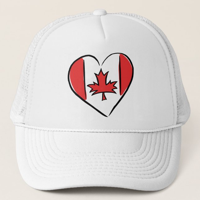 Boné Eu amo Canadá (Frente)