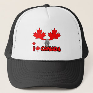 Boné Eu amo Canadá