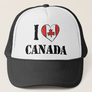 Boné Eu amo Canadá