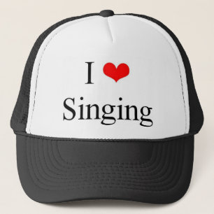 Boné Eu amo cantar