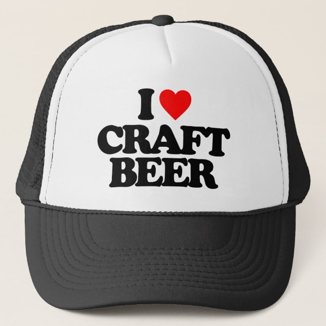 BONÉ EU AMO CERVEJA ARTESANATO (Frente)