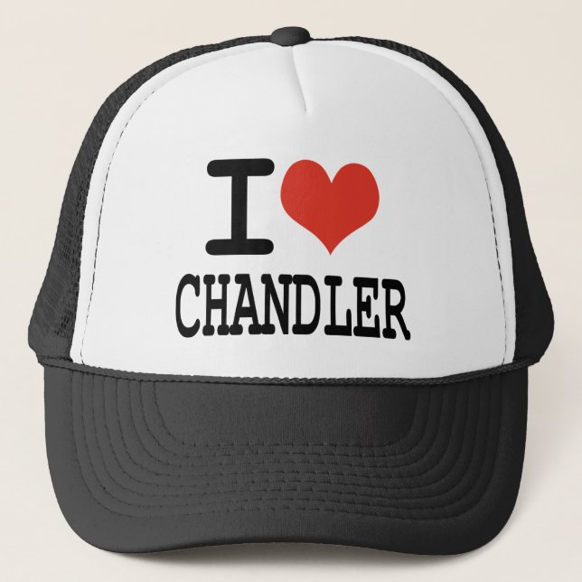 Boné Eu amo Chandler (Frente)