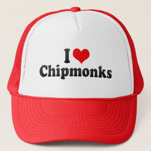 Boné Eu amo Chipmonks
