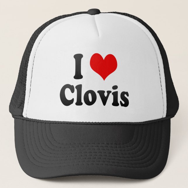 Boné Eu amo Clovis, os Estados Unidos (Frente)