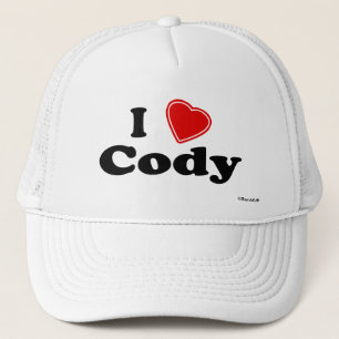 Boné Eu amo Cody