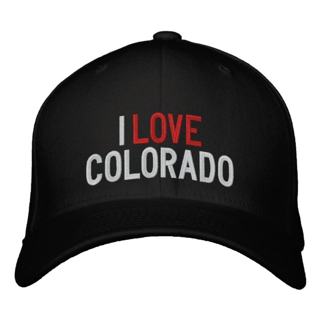 BONÉ EU AMO COLORADO (Frente)