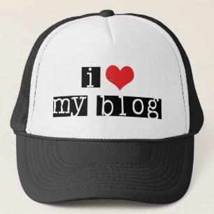 Boné Eu Amo Coração Meu Blog