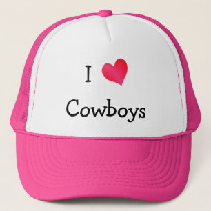 Boné Eu Amo Cowboys