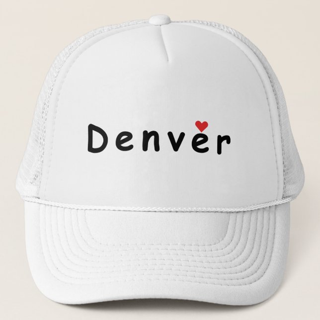 Boné Eu amo Denver (Frente)