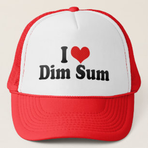 Boné Eu amo Dim Sum
