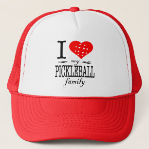 Boné Eu amo dizer de Pickleball