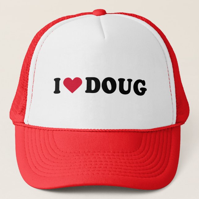 BONÉ EU AMO DOUG (Frente)