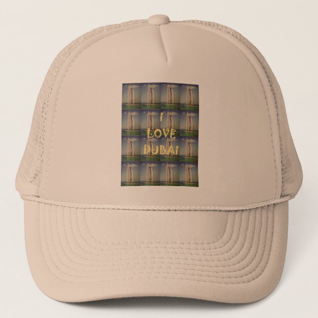 Boné Eu Amo Dubai (Frente)