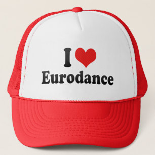 Boné Eu amo Eurodance