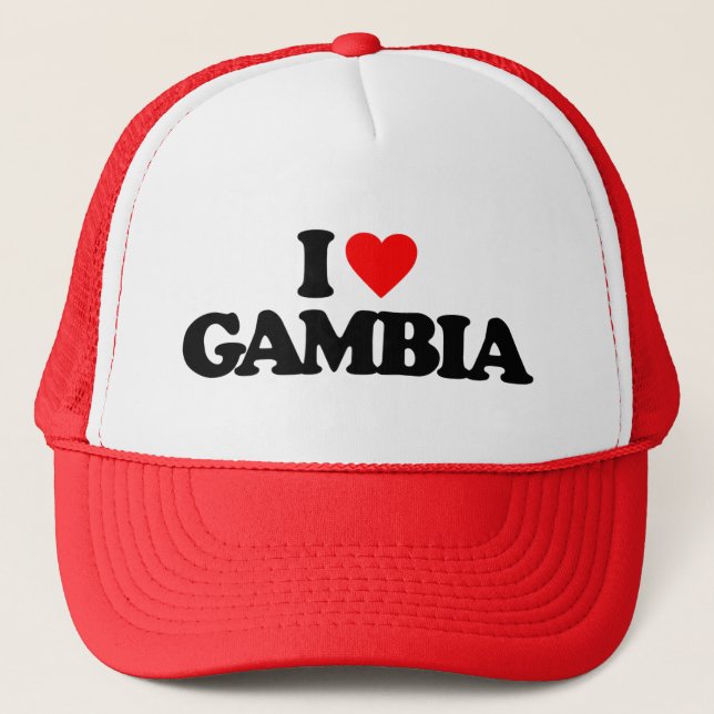 BONÉ EU AMO GÂMBIA (Frente)
