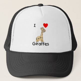 Boné Eu amo girafas (2)