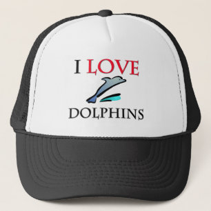 Boné Eu amo golfinhos