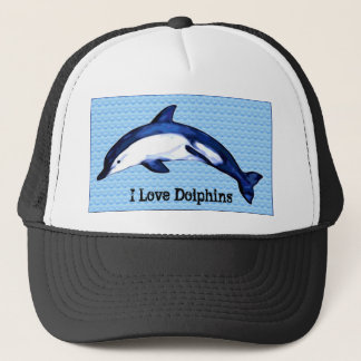 Boné Eu amo golfinhos