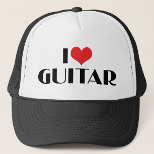 Boné Eu Amo Guitarra