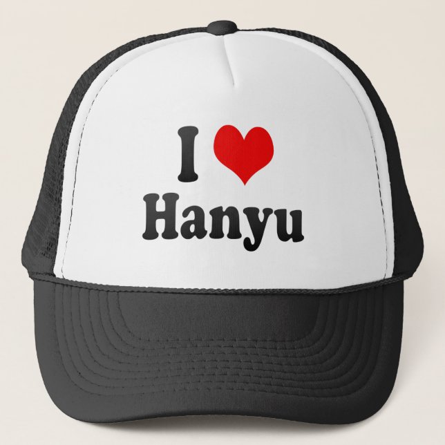 Boné Eu amo Hanyu, Japão (Frente)