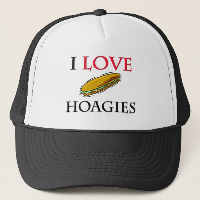Boné Eu amo Hoagies (Frente)