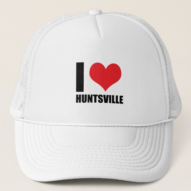 Boné Eu amo Huntsville (Frente)