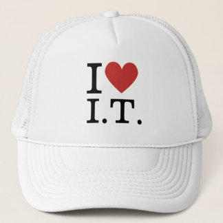 Boné Eu ❤️ Amo I.T. PERSONALIZÁVEL 