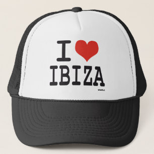 Boné Eu amo Ibiza