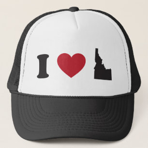 Boné Eu amo Idaho
