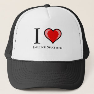 Boné Eu amo Inline patinar