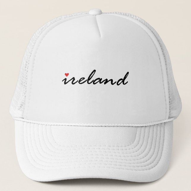 Boné Eu amo irlandês (Frente)