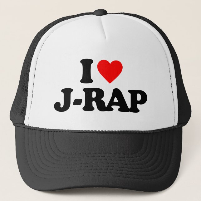 BONÉ EU AMO J-RAP (Frente)