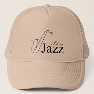 Boné Eu amo jazz