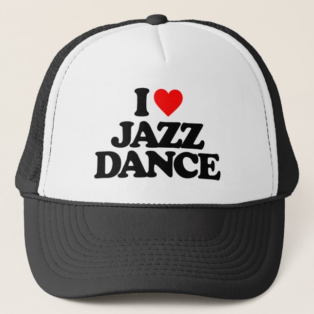 BONÉ EU AMO JAZZ DANCE (Frente)